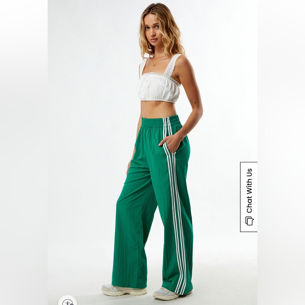 🤍Pacsun 💚Solid Color Baggy Track Pants